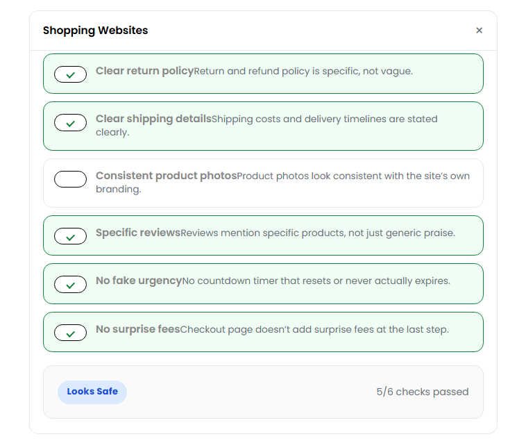 BaddieHub Website Safety Checklist
