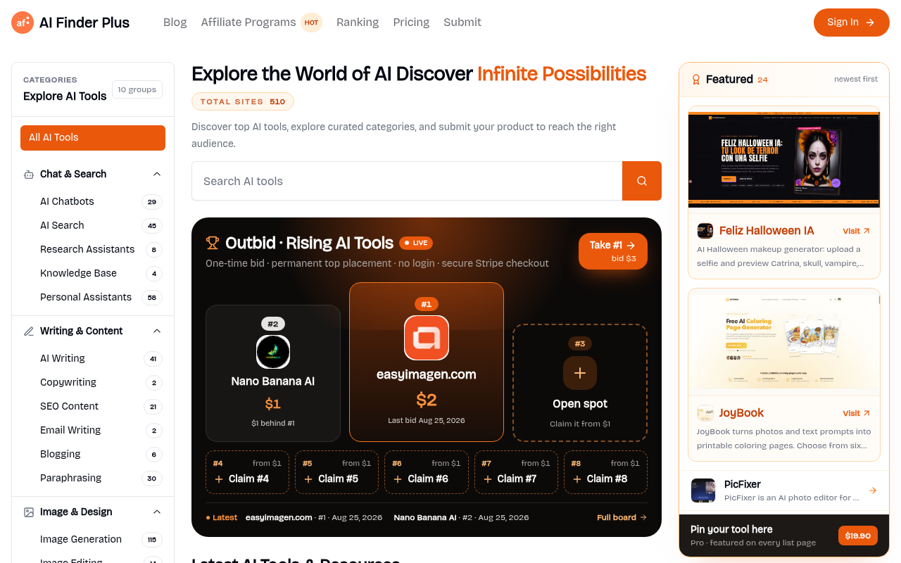 AI Finder Plus