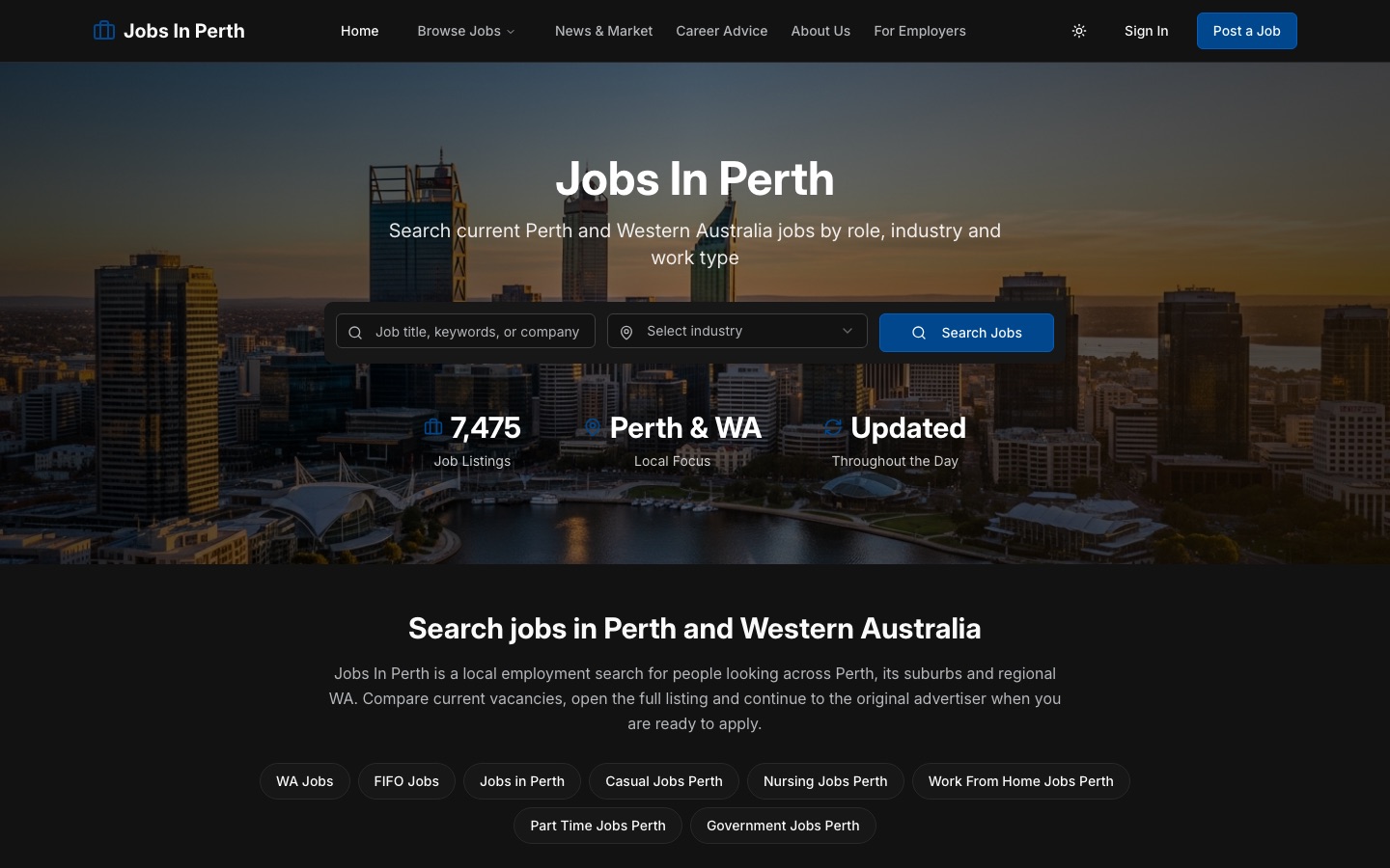Jobs In Perth