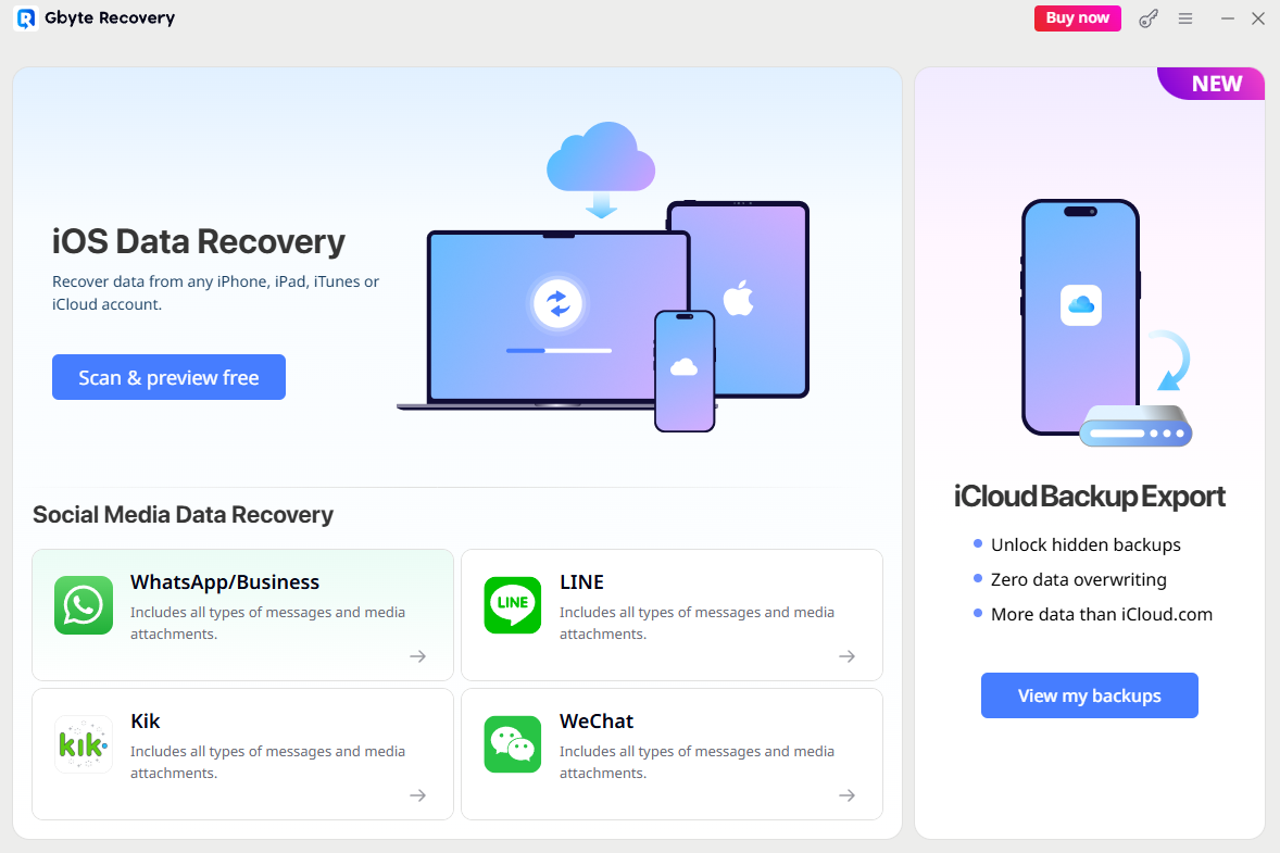 Gbyte Recovery