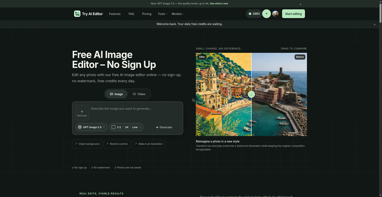 Try AI Editor