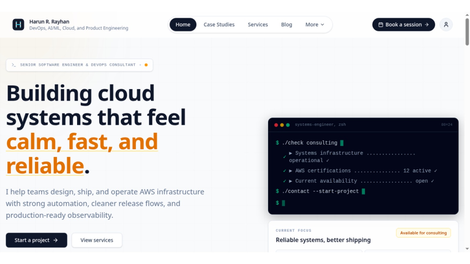Harun.dev Consulting