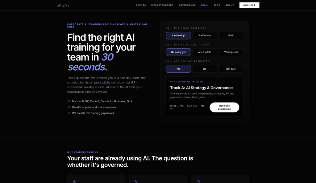 3PEAT Corporate AI Training