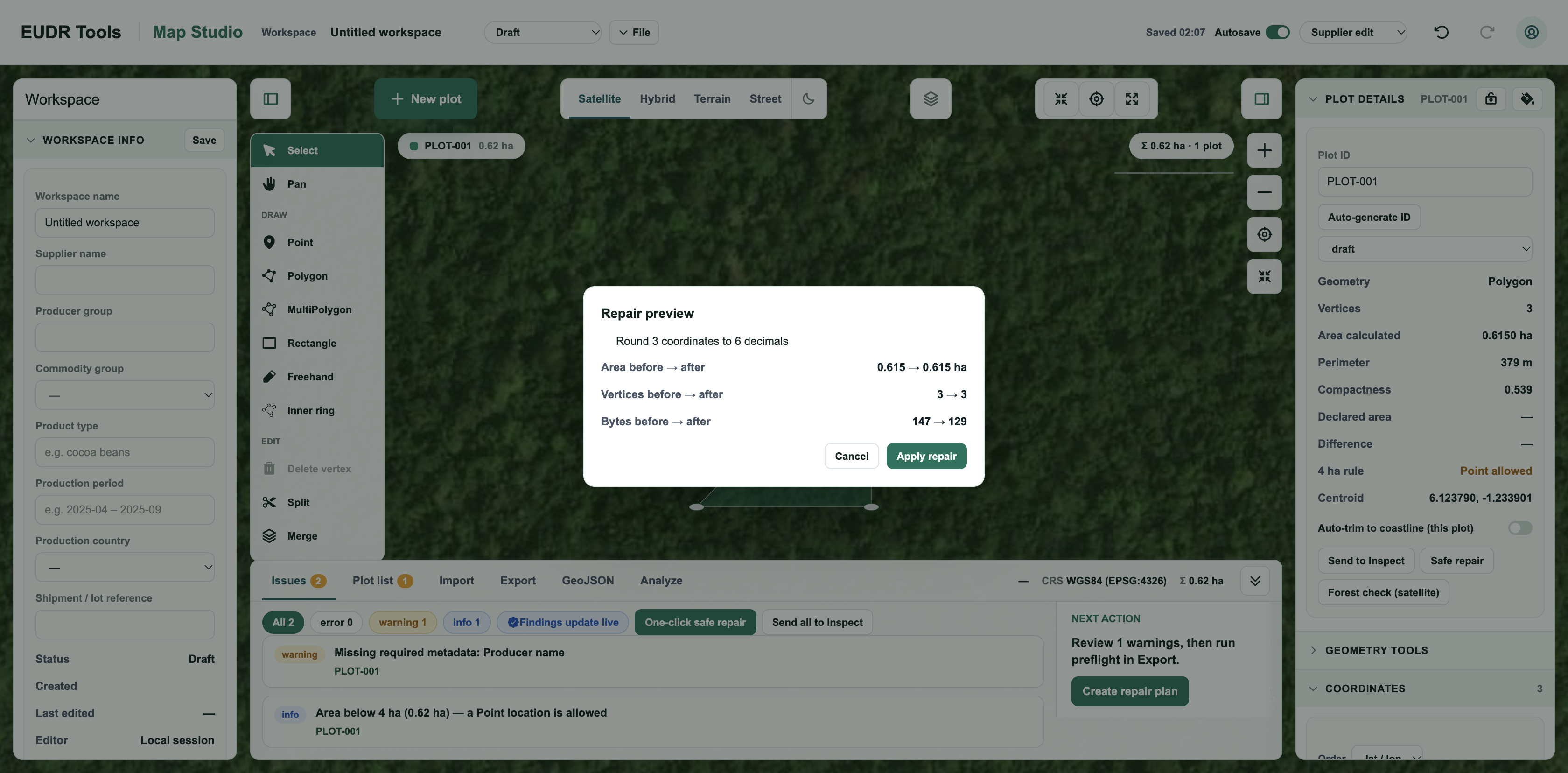 EUDR Tools