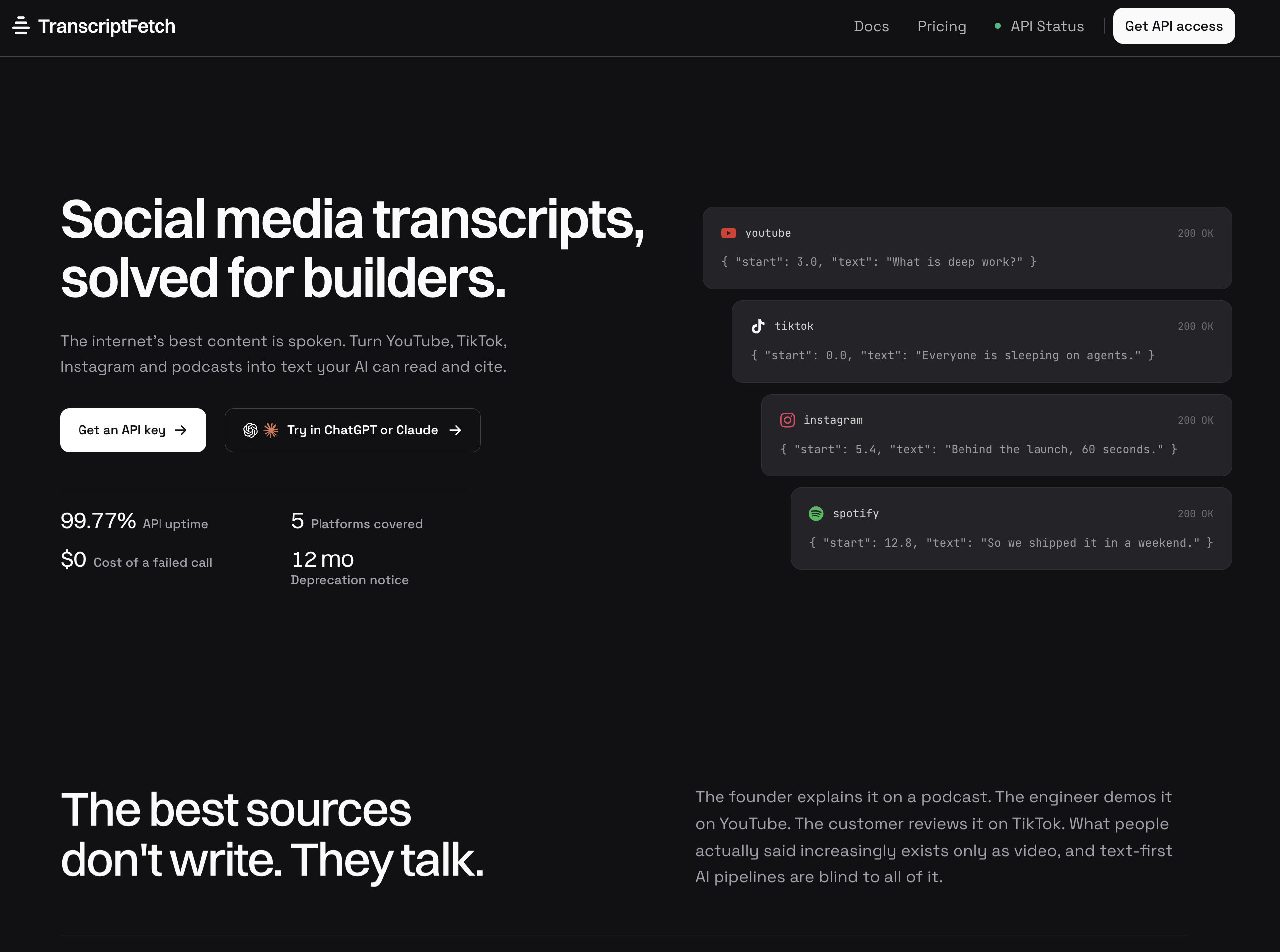 TranscriptFetch