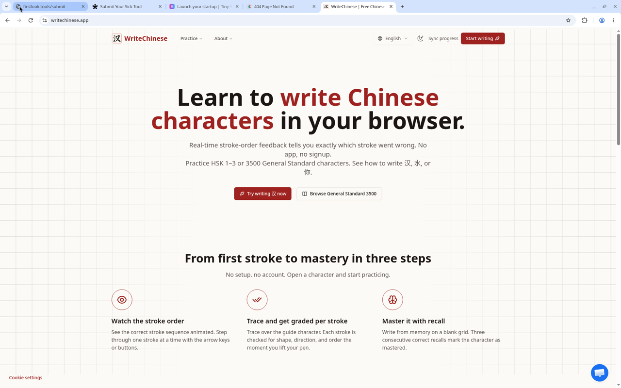 WriteChinese