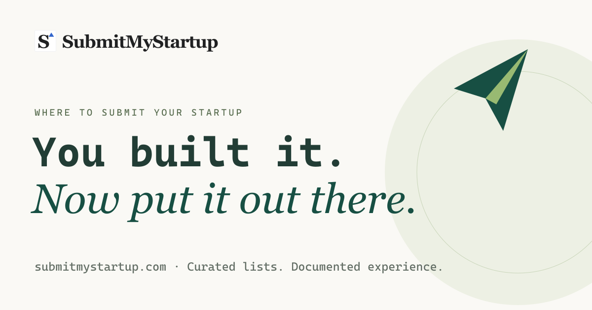 SubmitMyStartup